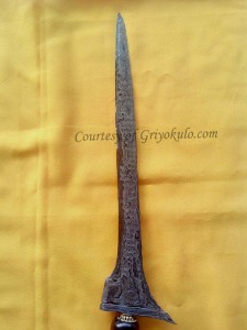 keris tilam upih pamor lulut