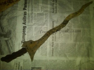 keris temuan sungai