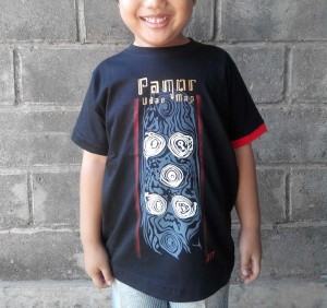kaos keris anak