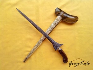keris tilam upih meteorit