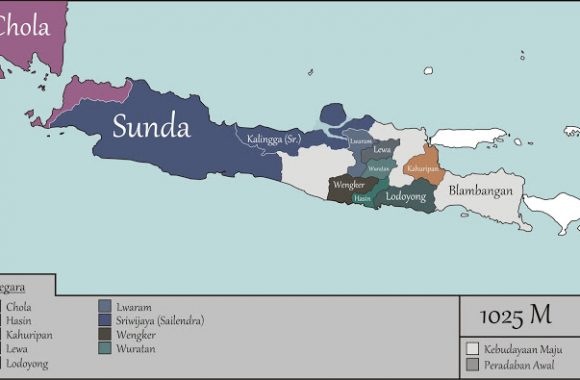 Peta Sejarah Kerajaan di Jawa